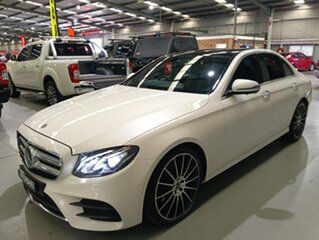 2017 Mercedes-Benz E-Class W213 808MY E220 d 9G-Tronic PLUS White 9 Speed Sports Automatic Sedan