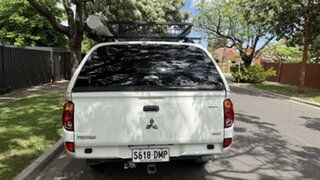 2011 Mitsubishi Triton MN MY11 GLX (4x4) White Crystal 4 Speed Automatic 4x4 Double Cab Utility