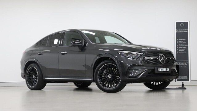 Demonstrator Mercedes-Benz GLC-Class C254 806+056MY GLC300 9G-Tronic 4MATIC Rushcutters Bay, 2025 Mercedes-Benz GLC-Class C254 806+056MY GLC300 9G-Tronic 4MATIC Grey 9 Speed Sports Automatic