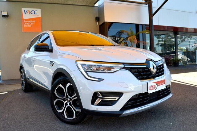 Used Renault Arkana JL1 MY22 Intens Coupe EDC Fawkner, 2022 Renault Arkana JL1 MY22 Intens Coupe EDC White 7 Speed Sports Automatic Dual Clutch Hatchback