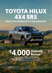 2025 Toyota Hilux GUN227R SR5 Double Cab 48V White 6 Speed Sports Automatic Utility