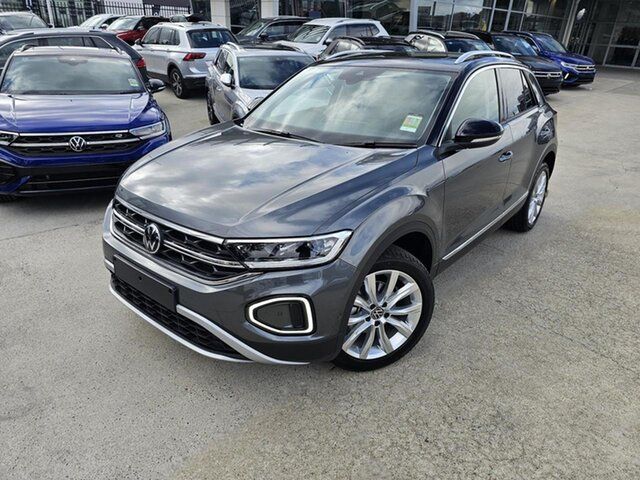 Demo Volkswagen T-ROC D11 MY25 110TSI Style Belconnen, 2025 Volkswagen T-ROC D11 MY25 110TSI Style Grey 8 Speed Sports Automatic Wagon