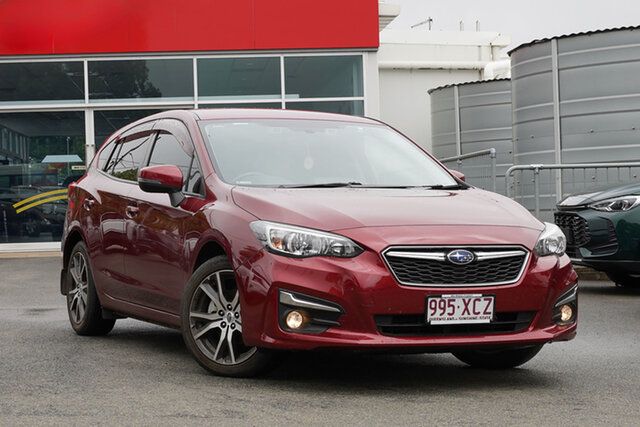 Used Subaru Impreza G5 MY17 2.0i-L CVT AWD Toowoomba, 2017 Subaru Impreza G5 MY17 2.0i-L CVT AWD Red 7 Speed Constant Variable Hatchback