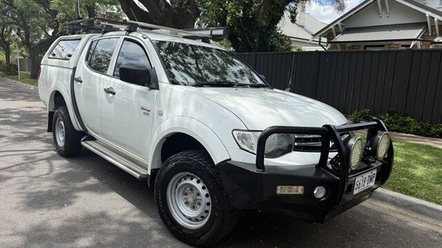 Used Mitsubishi Triton MN MY11 GLX (4x4) Prospect, 2011 Mitsubishi Triton MN MY11 GLX (4x4) White Crystal 4 Speed Automatic 4x4 Double Cab Utility