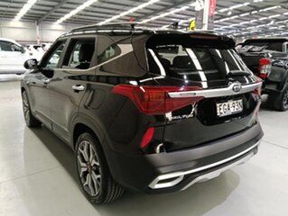 2019 Kia Seltos SP2 MY20 GT-Line DCT AWD Cherry Black 7 Speed Sports Automatic Dual Clutch Wagon.