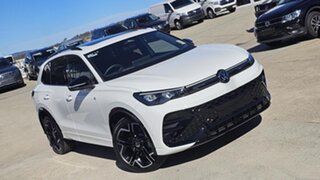 2026 Volkswagen Tiguan CT MY26 195TSI R-Line DSG 4MOTION White 7 Speed Sports Automatic Dual Clutch
