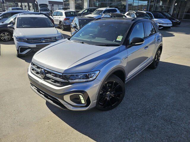Demo Volkswagen T-ROC D11 MY25 140TSI DSG 4MOTION R-Line Belconnen, 2025 Volkswagen T-ROC D11 MY25 140TSI DSG 4MOTION R-Line Silver 7 Speed Sports Automatic Dual Clutch