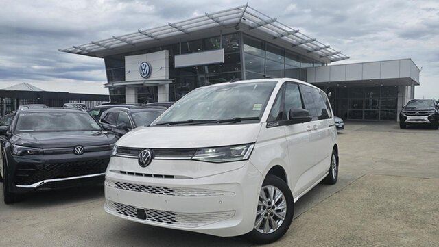 New Volkswagen Multivan T7 MY26 TDI360 SWB DSG Life Belconnen, 2026 Volkswagen Multivan T7 MY26 TDI360 SWB DSG Life White 7 Speed Sports Automatic Dual Clutch
