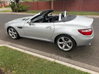 2012 Mercedes-Benz SLK-Class R172 SLK350 BlueEFFICIENCY 7G-Tronic + Silver 7 Speed Sports Automatic