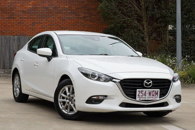 Used Mazda 3 BM5276 Maxx SKYACTIV-MT Toowoomba, 2016 Mazda 3 BM5276 Maxx SKYACTIV-MT White 6 Speed Manual Sedan