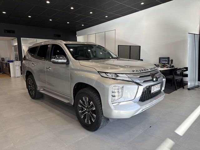 Demo Mitsubishi Pajero Sport QG MY25 GLS Beaudesert, 2024 Mitsubishi Pajero Sport QG MY25 GLS Blade Silver 8 Speed Sports Automatic Wagon