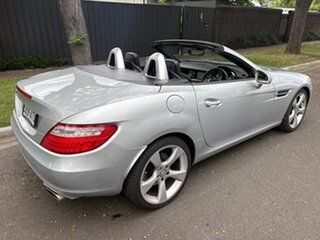 2012 Mercedes-Benz SLK-Class R172 SLK350 BlueEFFICIENCY 7G-Tronic + Silver 7 Speed Sports Automatic