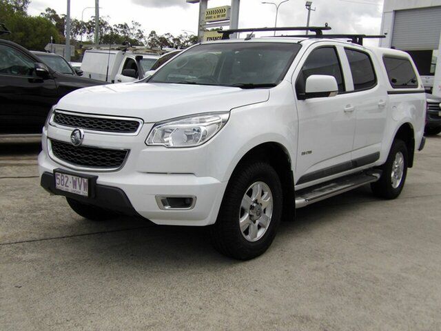 Used Holden Colorado RG MY14 LT Crew Cab 4x2 Carrara, 2014 Holden Colorado RG MY14 LT Crew Cab 4x2 White 6 Speed Sports Automatic Utility