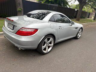 2012 Mercedes-Benz SLK-Class R172 SLK350 BlueEFFICIENCY 7G-Tronic + Silver 7 Speed Sports Automatic