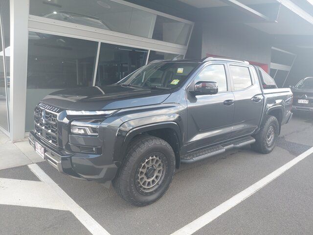 Demo Mitsubishi Triton MV MY26 Raider Pick-up Double Cab 4X4 Bundaberg, 2026 Mitsubishi Triton MV MY26 Raider Pick-up Double Cab 4X4 Grey 6 Speed Sports Automatic Utility
