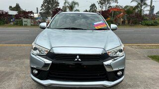 2017 Mitsubishi ASX XC MY17 LS (2WD) Silver Continuous Variable Wagon.