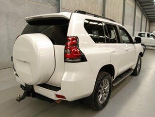 2020 Toyota Landcruiser Prado GDJ150R VX White 6 Speed Sports Automatic Wagon.