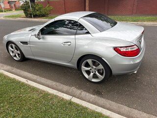 2012 Mercedes-Benz SLK-Class R172 SLK350 BlueEFFICIENCY 7G-Tronic + Silver 7 Speed Sports Automatic