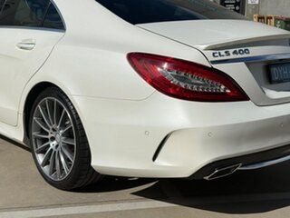 2016 Mercedes-Benz CLS-Class C218 807MY CLS400 Coupe 9G-Tronic White 9 Speed Sports Automatic Sedan