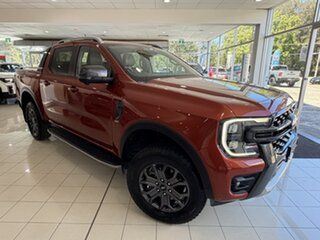 2023 Ford Ranger PY MY23.5 Wildtrak 3.0 (4x4) Orange 10 Speed Automatic Double Cab Pick Up.