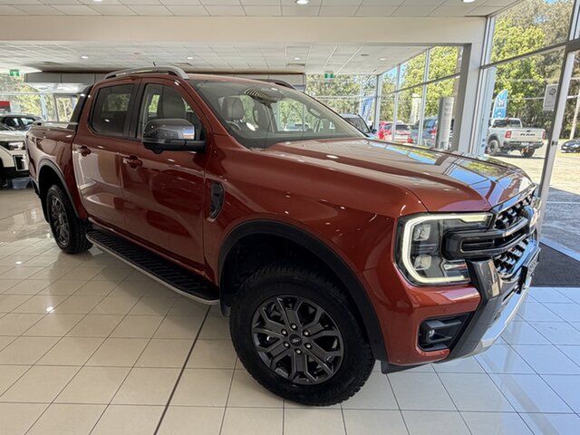Used Ford Ranger PY MY23.5 Wildtrak 3.0 (4x4) Narrabeen, 2023 Ford Ranger PY MY23.5 Wildtrak 3.0 (4x4) Orange 10 Speed Automatic Double Cab Pick Up