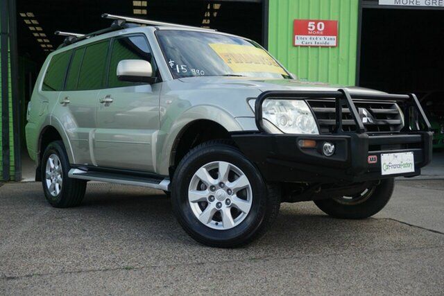 Used Mitsubishi Pajero NW MY14 GLX-R Slacks Creek, 2013 Mitsubishi Pajero NW MY14 GLX-R Beige 5 Speed Sports Automatic Wagon
