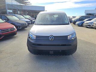 2025 Volkswagen Caddy SKN MY25 TSI220 Cargo SWB DSG White 7 Speed Sports Automatic Dual Clutch Van.