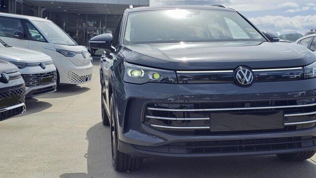 New Volkswagen Tiguan CT MY26 150TSI Elegance DSG 4MOTION Belconnen, 2026 Volkswagen Tiguan CT MY26 150TSI Elegance DSG 4MOTION Grey 7 Speed Sports Automatic Dual Clutch