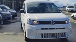 2026 Volkswagen Caddy SK MY26 TSI220 Maxi DSG White 7 Speed Sports Automatic Dual Clutch Wagon.