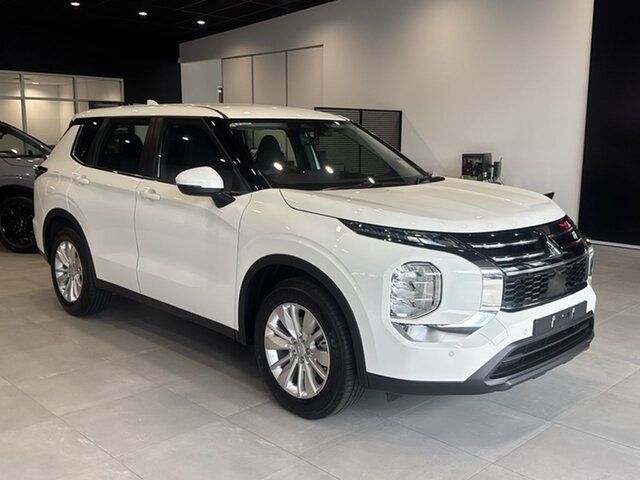 New Mitsubishi Outlander ZM MY25 ES 2WD Beaudesert, 2026 Mitsubishi Outlander ZM MY25 ES 2WD White 8 Speed Constant Variable Wagon