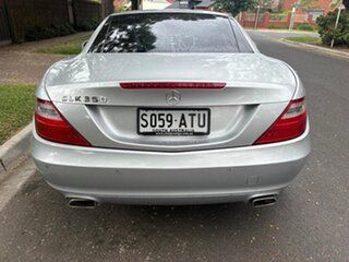 2012 Mercedes-Benz SLK-Class R172 SLK350 BlueEFFICIENCY 7G-Tronic + Silver 7 Speed Sports Automatic