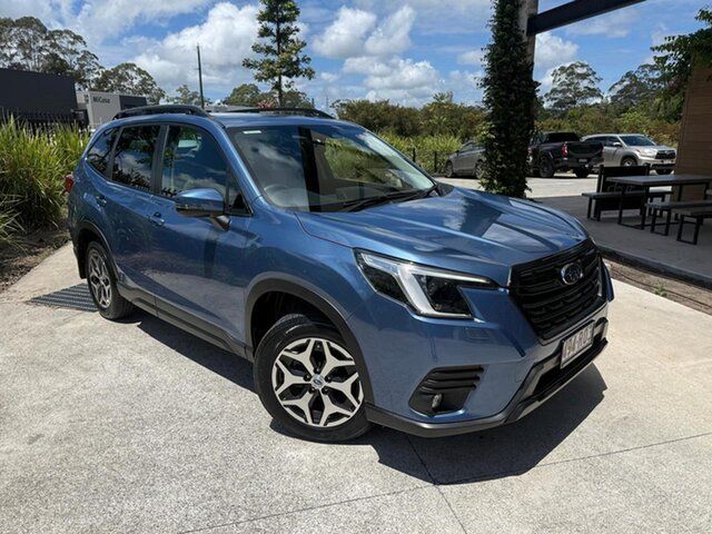 Used Subaru Forester S5 MY24 2.5i CVT AWD Cooroy, 2023 Subaru Forester S5 MY24 2.5i CVT AWD Blue 7 Speed Constant Variable Wagon