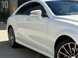 2016 Mercedes-Benz CLS-Class C218 807MY CLS400 Coupe 9G-Tronic White 9 Speed Sports Automatic Sedan
