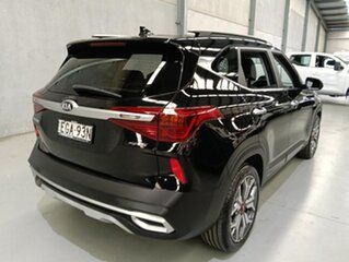 2019 Kia Seltos SP2 MY20 GT-Line DCT AWD Cherry Black 7 Speed Sports Automatic Dual Clutch Wagon.