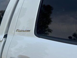 2012 Toyota Tundra (No Series) Platinum Limited White Automatic Utility.