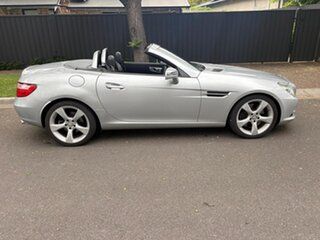 2012 Mercedes-Benz SLK-Class R172 SLK350 BlueEFFICIENCY 7G-Tronic + Silver 7 Speed Sports Automatic