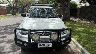 2011 Mitsubishi Triton MN MY11 GLX (4x4) White Crystal 4 Speed Automatic 4x4 Double Cab Utility