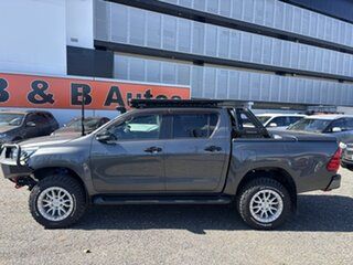 2020 Toyota Hilux GUN126R Facelift Rogue (4x4) Graphite Grey 6 Speed Automatic Double Cab Pick Up.