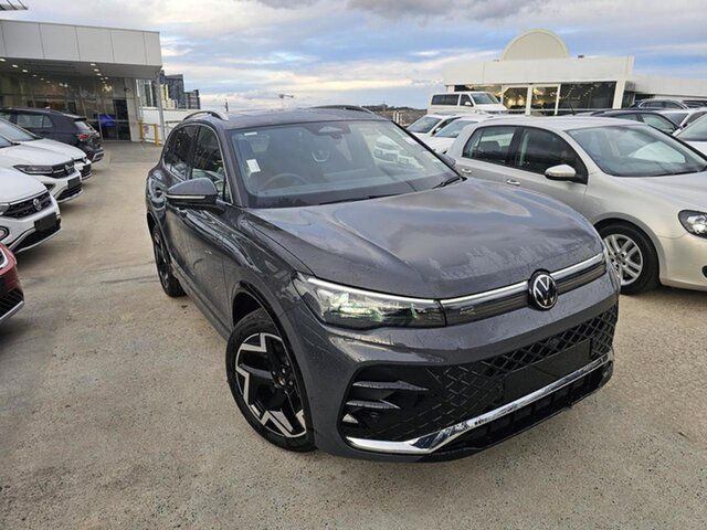 New Volkswagen Tiguan CT MY26 150TSI R-Line DSG 4MOTION Belconnen, 2026 Volkswagen Tiguan CT MY26 150TSI R-Line DSG 4MOTION Grey 7 Speed Sports Automatic Dual Clutch