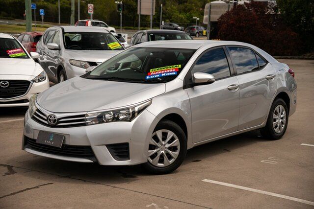 Used Toyota Corolla ZRE172R Ascent S-CVT Kippa-Ring, 2014 Toyota Corolla ZRE172R Ascent S-CVT Silver 7 Speed Constant Variable Sedan