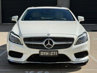 2016 Mercedes-Benz CLS-Class C218 807MY CLS400 Coupe 9G-Tronic White 9 Speed Sports Automatic Sedan.