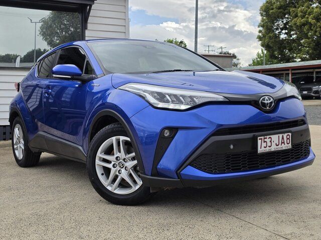 Used Toyota C-HR NGX10R GXL (2WD) Toowoomba, 2022 Toyota C-HR NGX10R GXL (2WD) Blue Continuous Variable Wagon