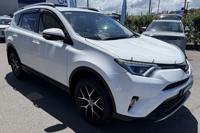 Used Toyota RAV4 ASA44R GXL AWD Cardiff, 2018 Toyota RAV4 ASA44R GXL AWD White 6 Speed Sports Automatic Wagon
