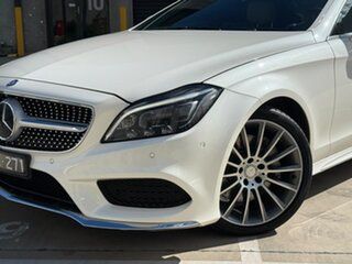2016 Mercedes-Benz CLS-Class C218 807MY CLS400 Coupe 9G-Tronic White 9 Speed Sports Automatic Sedan
