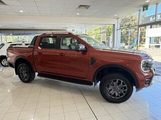 2023 Ford Ranger PY MY23.5 Wildtrak 3.0 (4x4) Orange 10 Speed Automatic Double Cab Pick Up