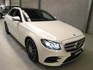 2017 Mercedes-Benz E-Class W213 808MY E220 d 9G-Tronic PLUS White 9 Speed Sports Automatic Sedan.