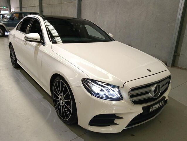 Used Mercedes-Benz E-Class W213 808MY E220 d 9G-Tronic PLUS Maryville, 2017 Mercedes-Benz E-Class W213 808MY E220 d 9G-Tronic PLUS White 9 Speed Sports Automatic Sedan