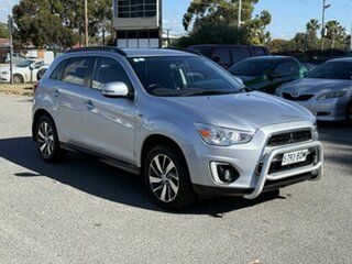 2014 Mitsubishi ASX XB MY15 LS Silver 6 Speed Sports Automatic Wagon.