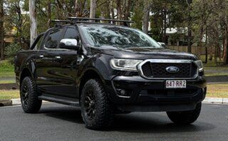 2020 Ford Ranger PX MkIII 2021.25MY XLT Double Cab 6 Speed Sports Automatic Double Cab Chassis.