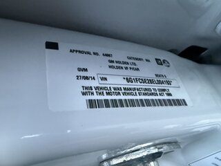2014 Holden Commodore VF MY15 SS White 6 Speed Automatic Sedan